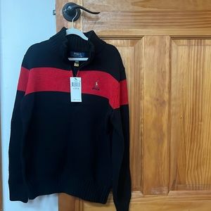 POLO Ralph Lauren Classic zip up knitted sweater